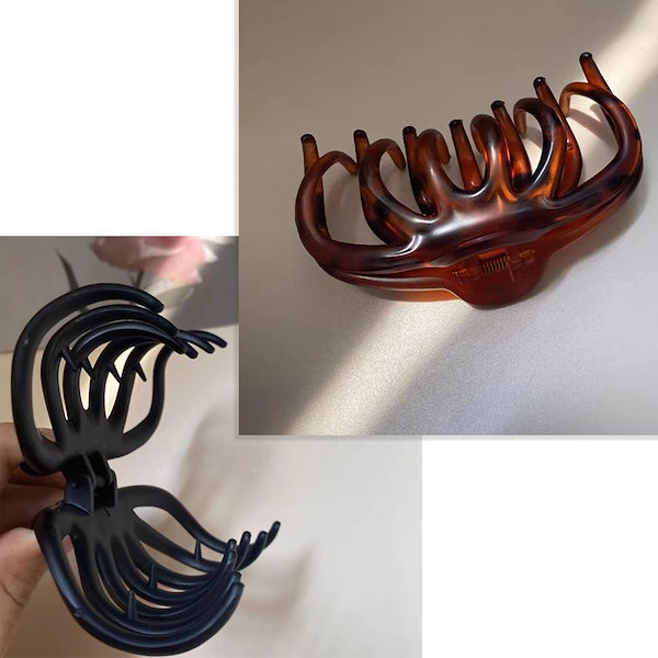 黒★ ヘアクリップ バレッタ パテント 黒☆ ヘアクリップ バレッタ パテント MIUMIU ミュウミュウ ヘア