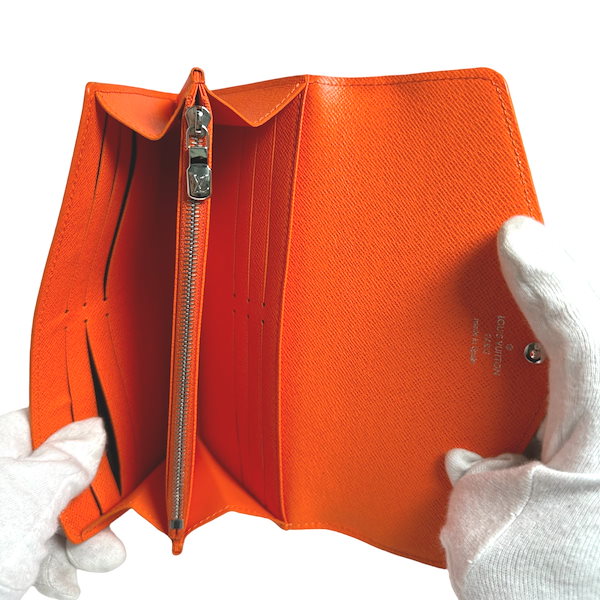 [Louis Vuitton] M60584 ポルトフォイユサラ エピ 長財布 オレンジ
