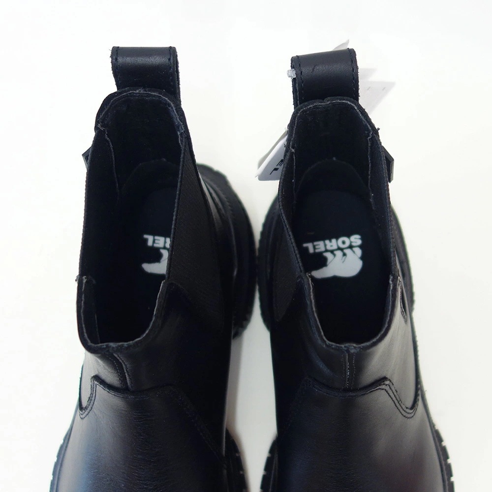 ソレル SOREL NL 5140(レディース) オーエヌエーアベニューチェルシー ブーツウォータープルーフ:Black (010) 天然皮革 サイドゴアブーツ ソレル SOREL NL 5140(レディース) オーエヌエーアベニューチェルシー ブーツウォータープルーフ:Black (010) 天然皮革 サイドゴアブーツ