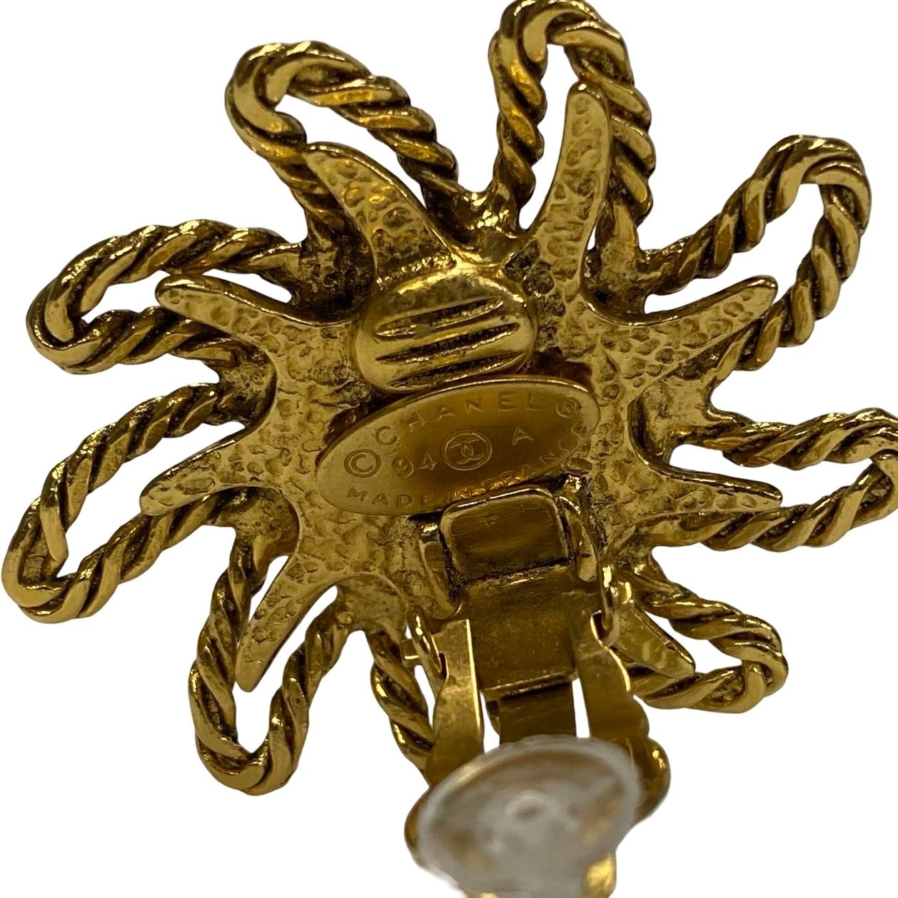 ヴィンテージイヤリング GP ゴールド 47970