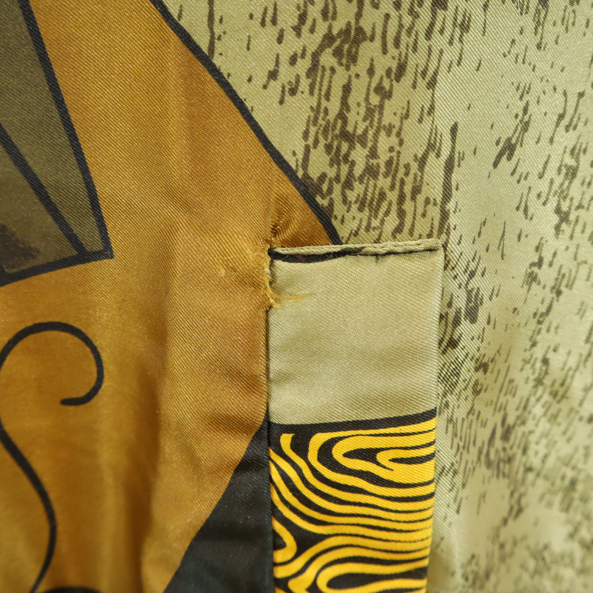 PICASSO ピカソ リバーシブル ジャケット オリーブ系 メンズ 古着