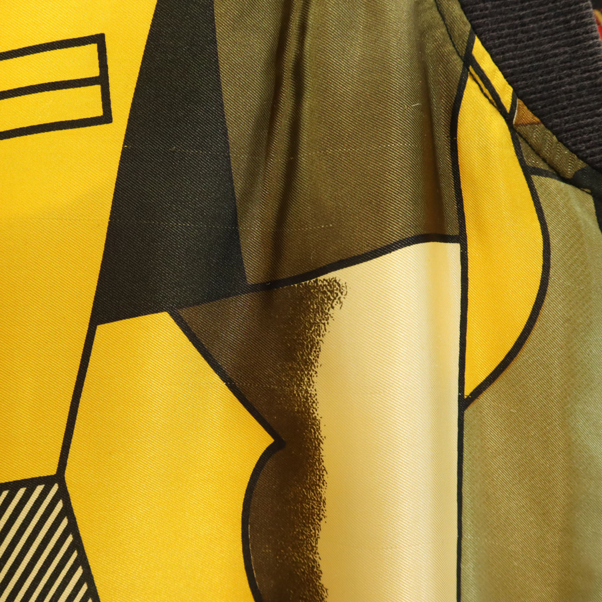 PICASSO ピカソ リバーシブル ジャケット オリーブ系 メンズ 古着