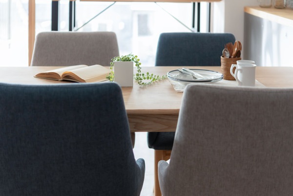 ダイニングチェア HOC-611BL HOC-611BR HOC-611GY 北欧風 おしゃれ ファブリック ナチュラル モダン シンプル おしゃれ ブルー ブラウン グレー