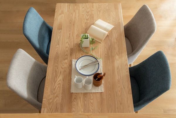 ダイニングチェア HOC-611BL HOC-611BR HOC-611GY 北欧風 おしゃれ ファブリック ナチュラル モダン シンプル おしゃれ ブルー ブラウン グレー