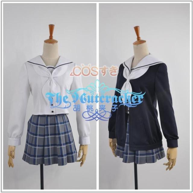 【短納期】ハナヤマタ 関谷なる 制服 捺染 和服 羽織 コスプレ衣装 高品.質 新品 アニメ 【短納期】ハナヤマタ 関谷なる 制服 捺染 和服 羽織 コスプレ衣装 高品.質 新品 アニメ