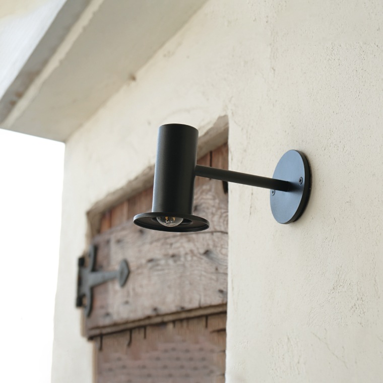 koti サークル エントランスライト ブラケットライト シェード ウォールライト E17用 玄関照明 間接照明 ドア 外灯 壁掛け照明器具 壁付け照明器具 屋外用 防雨 日本製 シンプル お洒落