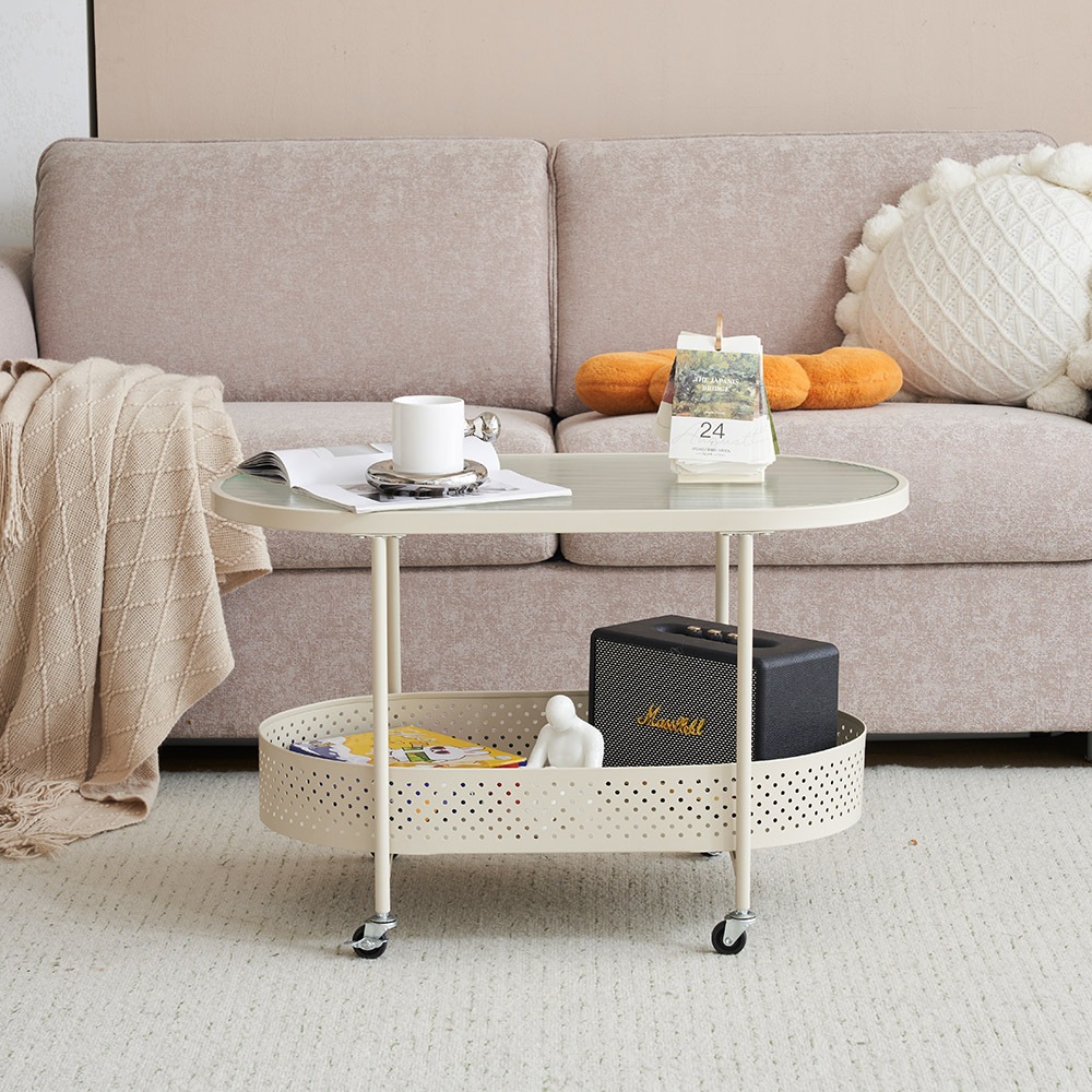 【国内発送&送·料·無·料】【新作登場】ガラステーブル 収納付き キャスター付き センターテーブル ローテーブル 幅80 おしゃれ コンパクト リビング 一人暮らし【ベージュ】61 【国内発送&送·料·無·料】【新作登場】ガラステーブル 収納付き キャスター付き センターテーブル ローテーブル 幅80 おしゃれ コンパクト リビング 一人暮らし【ベージュ】61