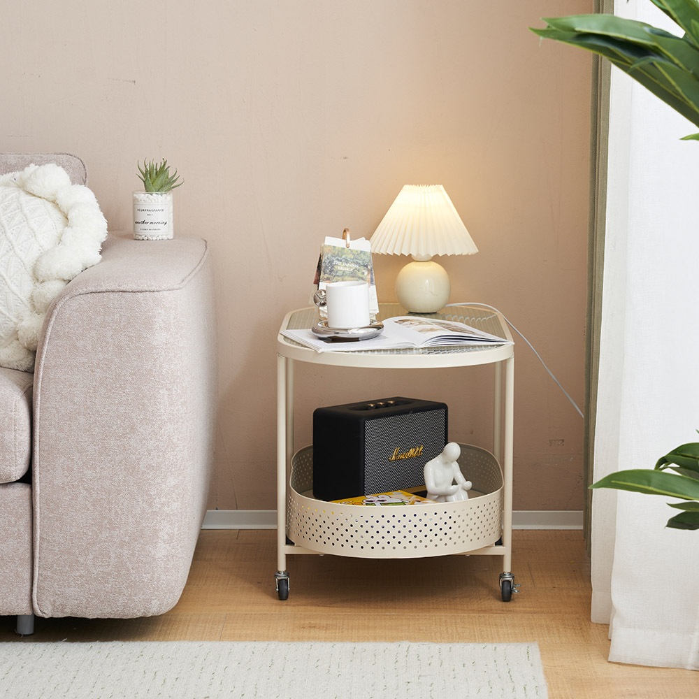 【国内発送&送·料·無·料】【新作登場】ガラステーブル 収納付き キャスター付き センターテーブル ローテーブル 幅80 おしゃれ コンパクト リビング 一人暮らし【ベージュ】61 【国内発送&送·料·無·料】【新作登場】ガラステーブル 収納付き キャスター付き センターテーブル ローテーブル 幅80 おしゃれ コンパクト リビング 一人暮らし【ベージュ】61