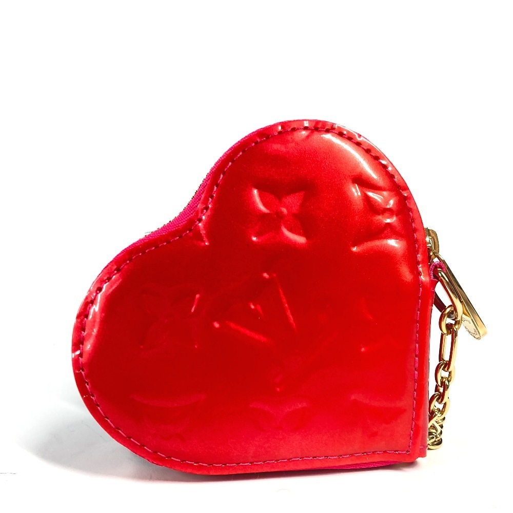 コインケース M93657 ポルト モネ・クール モノグラムヴェルニ 小銭入れ 財布 キーリング付き ハート モノグラムヴェルニキャンバス ローズ・ポップ ピンク コインケース M93657 ポルト モネ・クール モノグラムヴェルニ 小銭入れ 財布 キーリング付き ハート モノグラムヴェルニキャンバス ローズ・ポップ ピンク