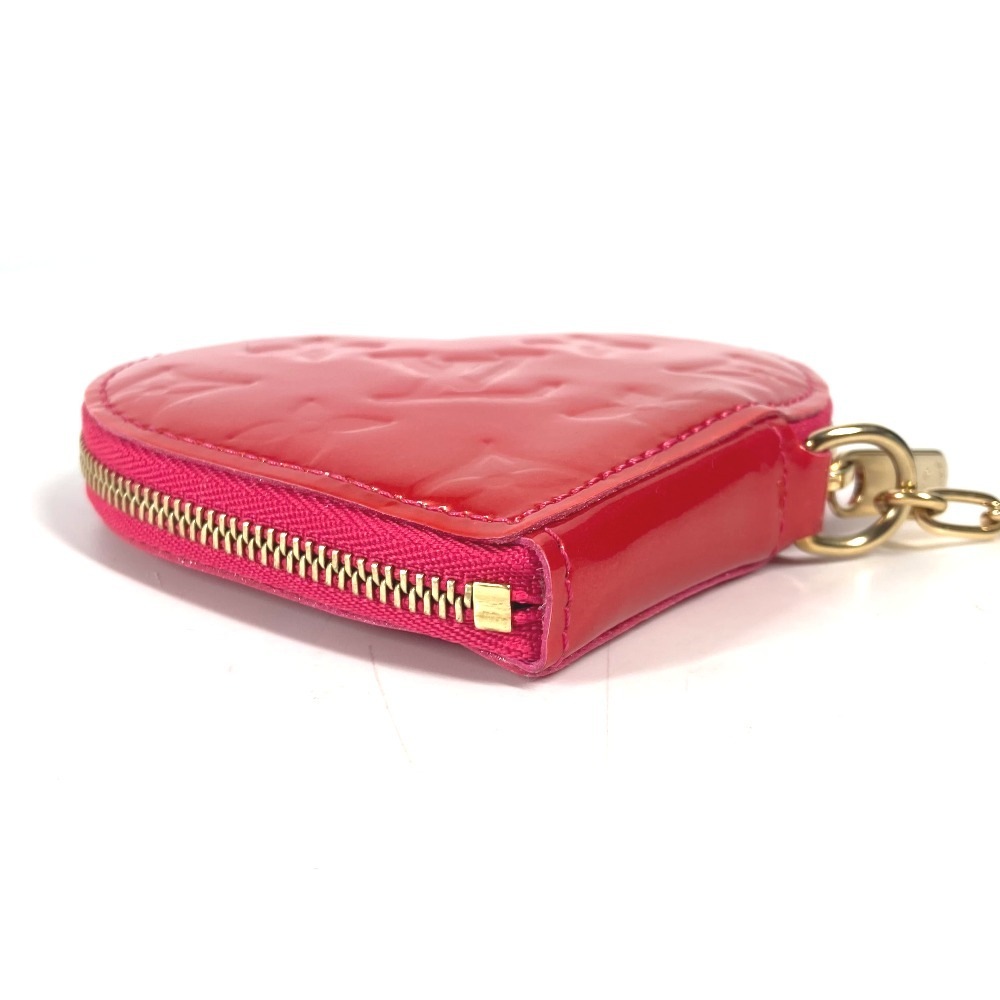 コインケース M93657 ポルト モネ・クール モノグラムヴェルニ 小銭入れ 財布 キーリング付き ハート モノグラムヴェルニキャンバス ローズ・ポップ ピンク コインケース M93657 ポルト モネ・クール モノグラムヴェルニ 小銭入れ 財布 キーリング付き ハート モノグラムヴェルニキャンバス ローズ・ポップ ピンク