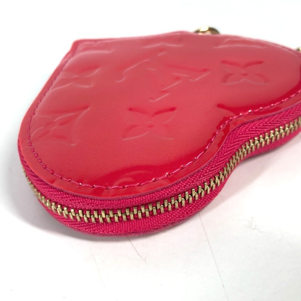 コインケース M93657 ポルト モネ・クール モノグラムヴェルニ 小銭入れ 財布 キーリング付き ハート モノグラムヴェルニキャンバス ローズ・ポップ ピンク コインケース M93657 ポルト モネ・クール モノグラムヴェルニ 小銭入れ 財布 キーリング付き ハート モノグラムヴェルニキャンバス ローズ・ポップ ピンク