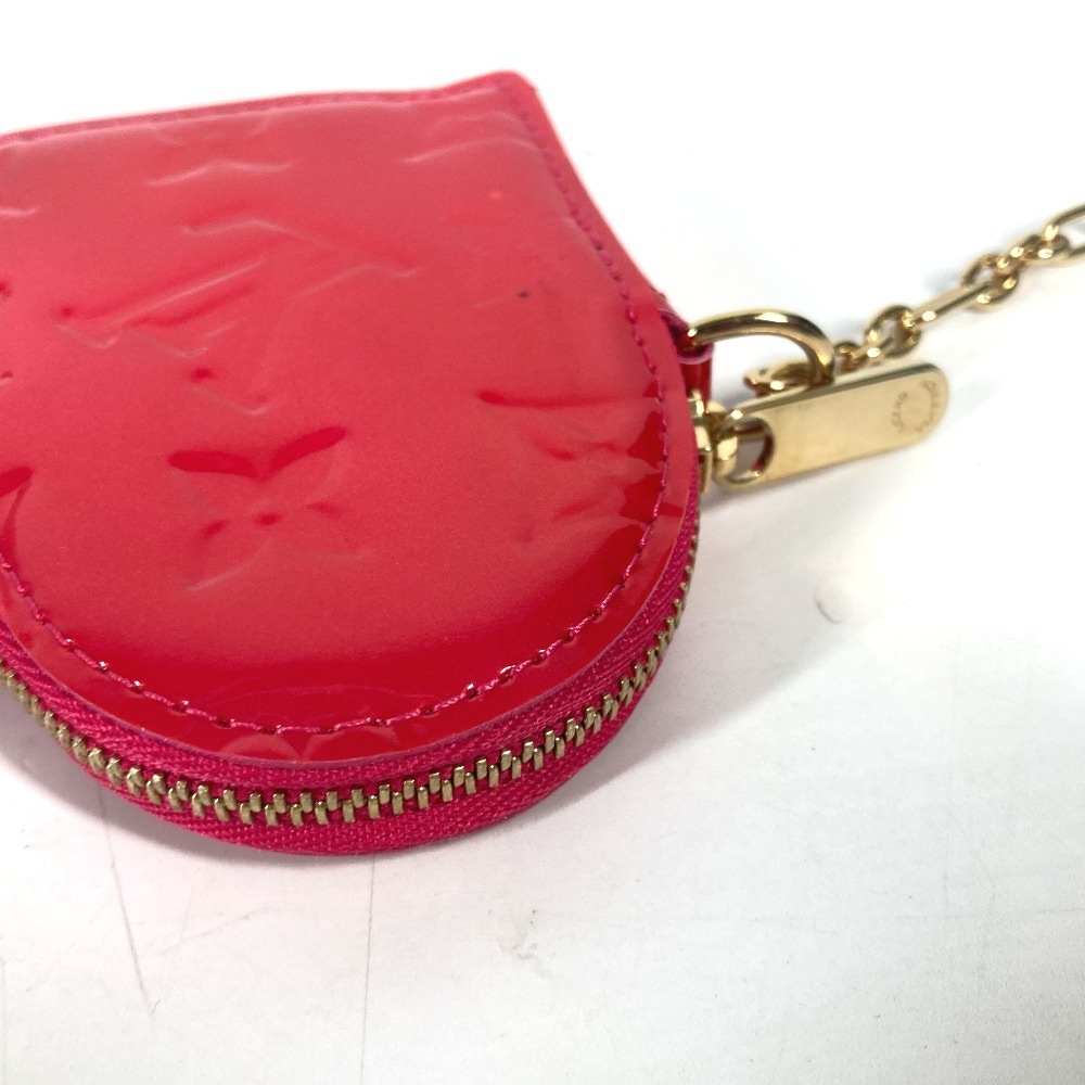 コインケース M93657 ポルト モネ・クール モノグラムヴェルニ 小銭入れ 財布 キーリング付き ハート モノグラムヴェルニキャンバス ローズ・ポップ ピンク コインケース M93657 ポルト モネ・クール モノグラムヴェルニ 小銭入れ 財布 キーリング付き ハート モノグラムヴェルニキャンバス ローズ・ポップ ピンク