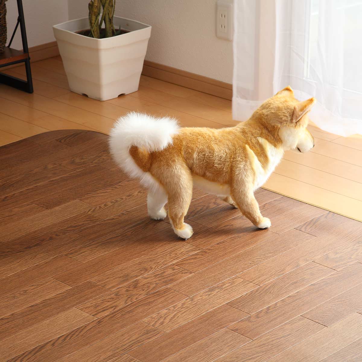 ラグ オーダーメイド 巾200x奥行115－120cm 滑り止め 吸着シート付き ダイニングラグ