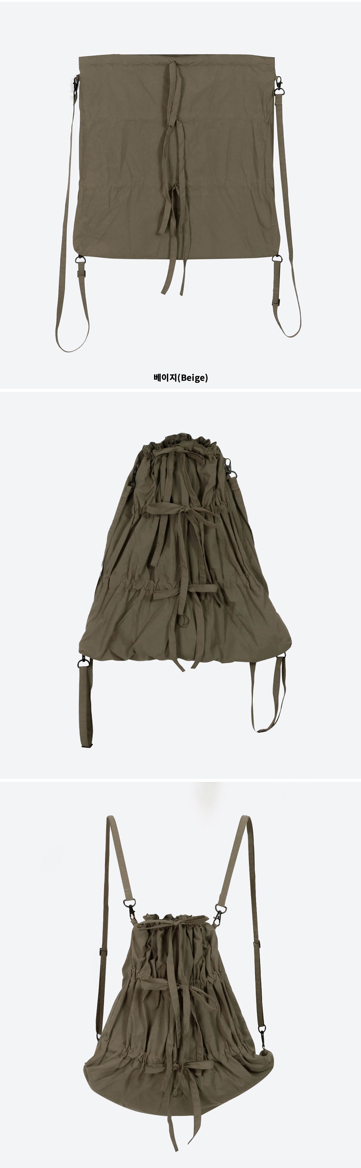 Binary01☆Kea Three Way Ribbon Backpack★2色 Binary01☆Kea Three Way Ribbon Backpack☆2色 (Binary01