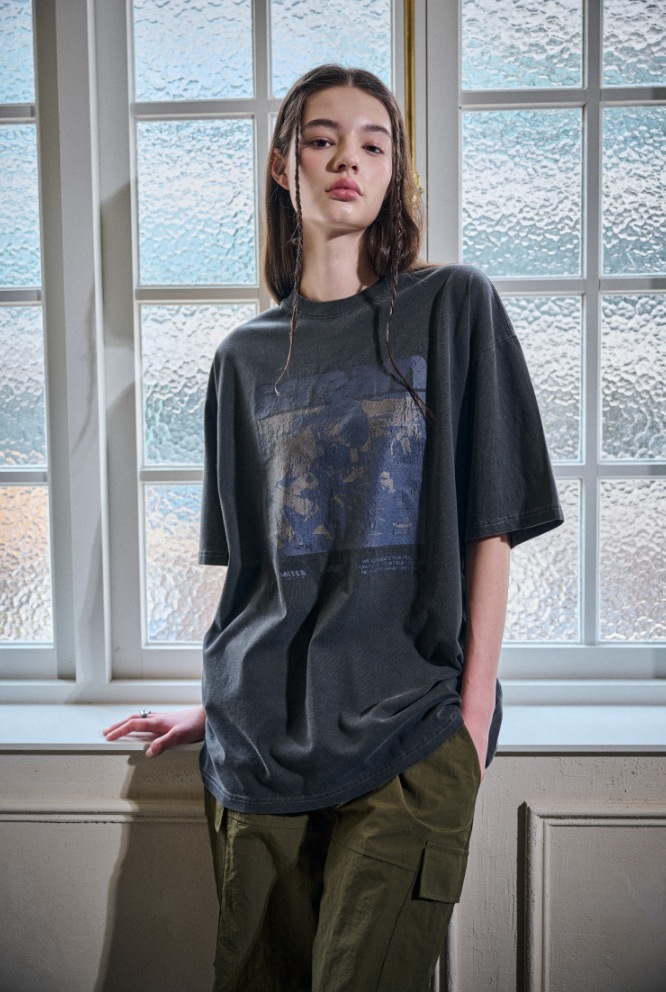 CPGN STUDIO】 Scream Pigment Short Sleeve Tee Tシャツ