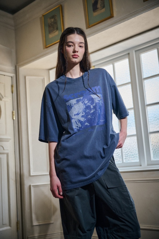 【CPGN STUDIO】24SS★ Scream Pigment Short Sleeve Tee CPGN STUDIO】24SS☆ Scream Pigment Short Sleeve Tee (CPGN