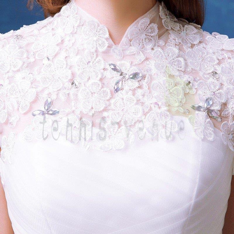 ウエディングドレス 安い 二次会 ウェディングドレス 結婚式 エンパイア 花嫁 プリンセス 披露宴