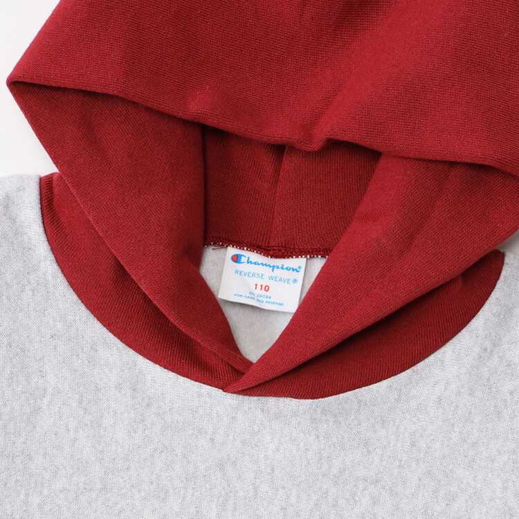 キッズ リバースウィーブ フーデッド スウェットシャツ 130cm シルバーグレー #CKY105-040 キッズ リバースウィーブ フーデッド スウェットシャツ 130cm シルバーグレー #CKY105-040