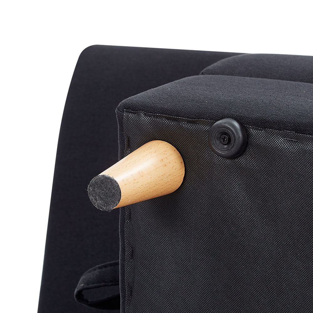 ソファ　ソファーベッド　カウチソファ　3人掛け　オットマン付き　多機能ソファ　左右側とも取り付けるアームレスト　たくさん収納　レイアウト自由　クッション2個