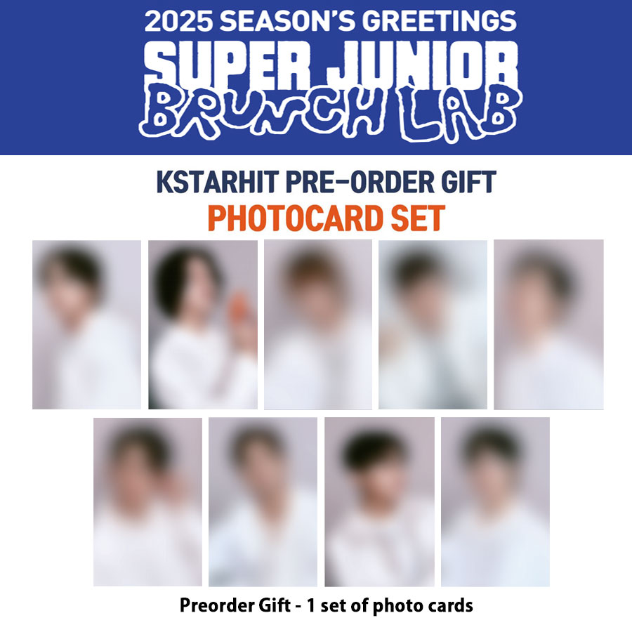 (+SHOP特典/正式) SUPER JUNIOR - 2025 SEASONS GREETINGS