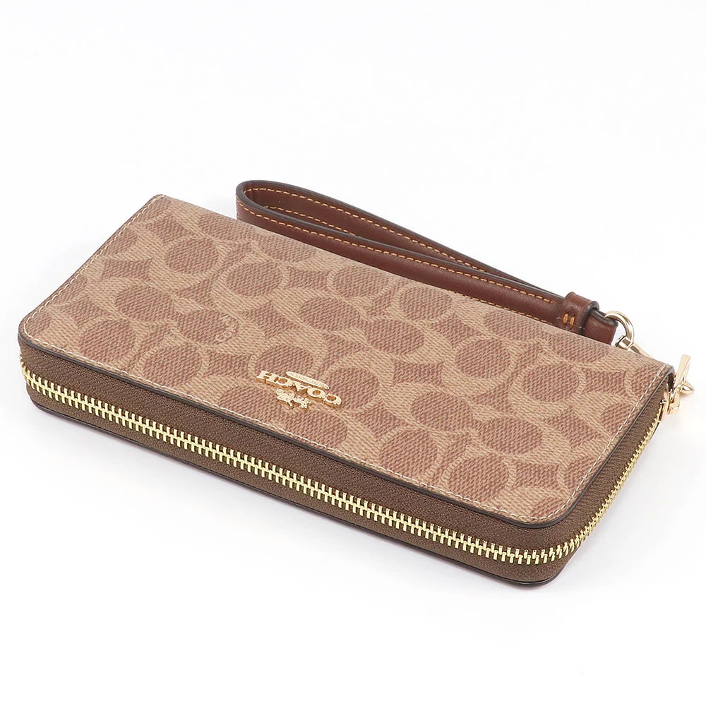 財布 長財布 CW778 ストラップ付 シグネチャー アウトレット レディース 新作