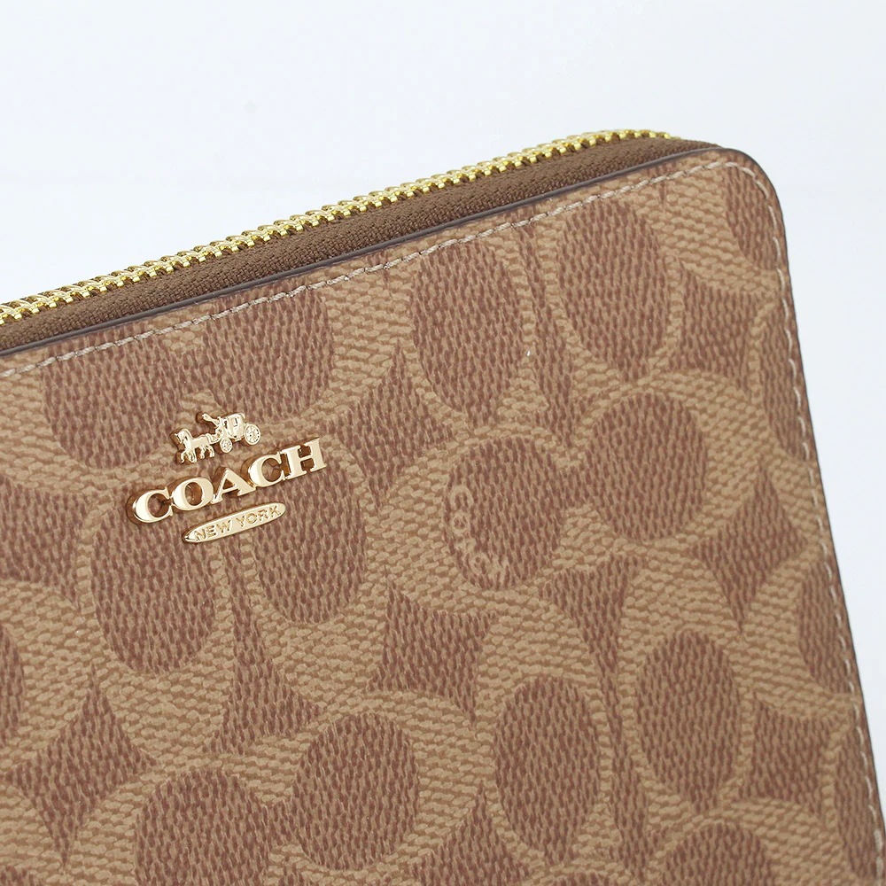 財布 長財布 CW778 ストラップ付 シグネチャー アウトレット レディース 新作