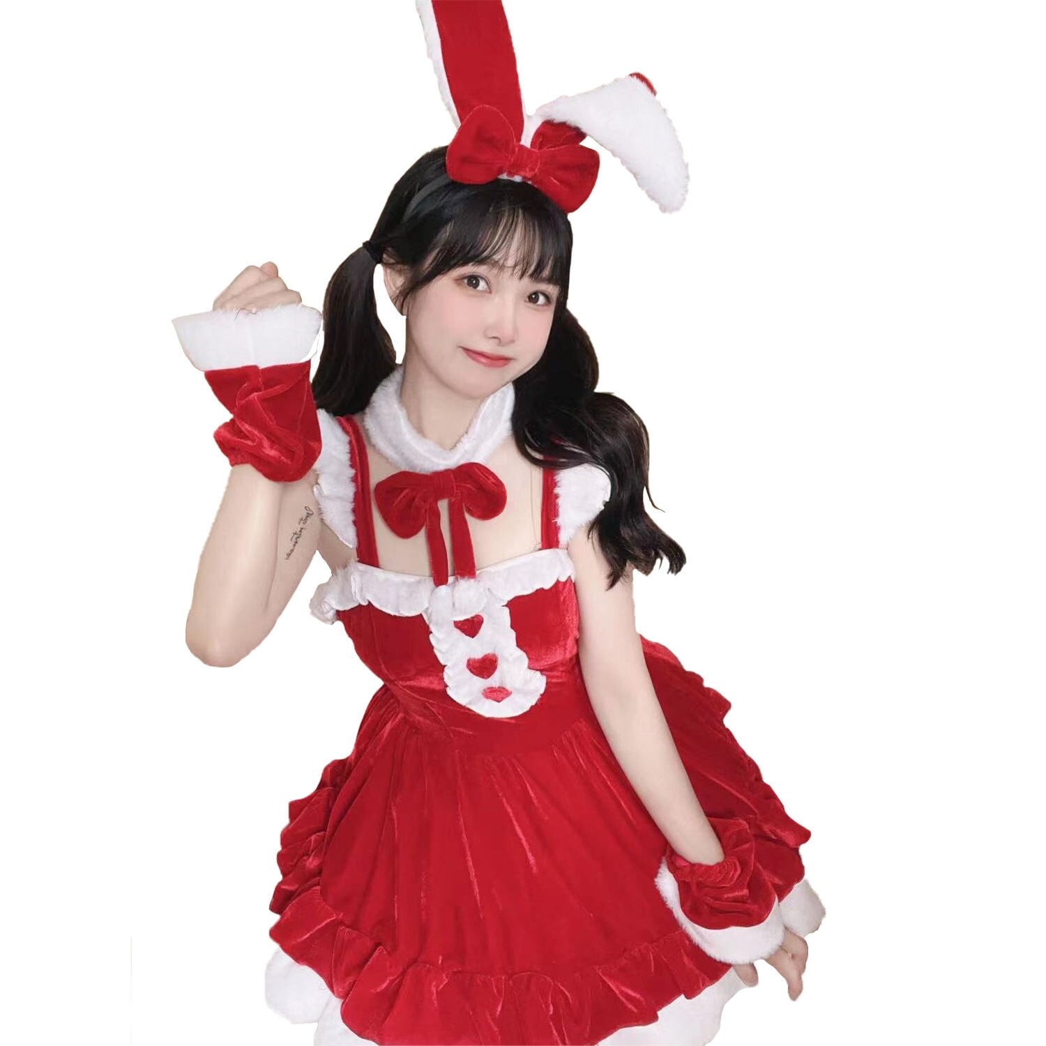 クリスマス サンタ コスプレハロウィン 衣装 かわいい コス 衣装 正月 シャツ ナイトクラブ セクシー バニードレス 純情 女性 スーツ