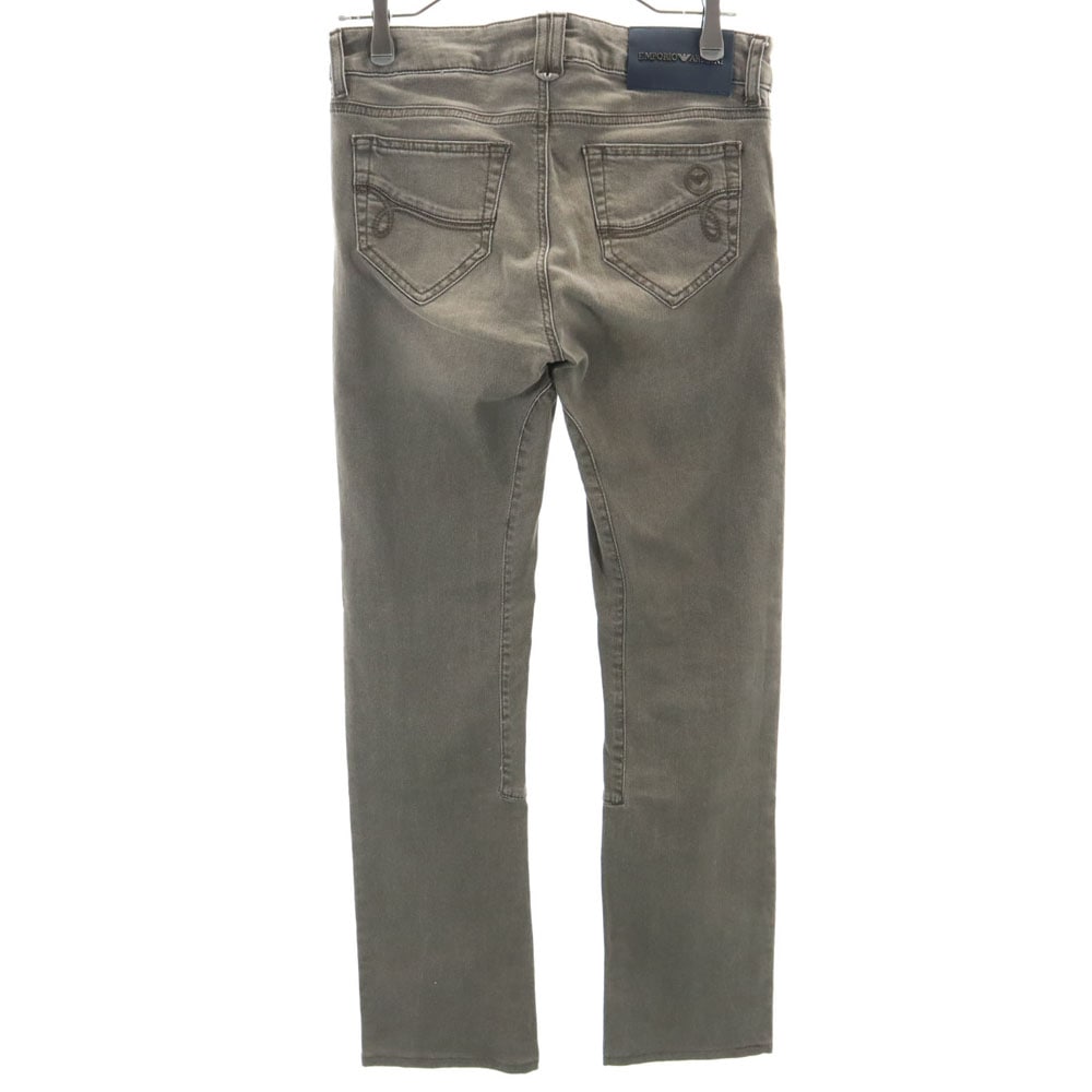 スキニーデニムパンツ W28 グレー系 ストレッチ レディース