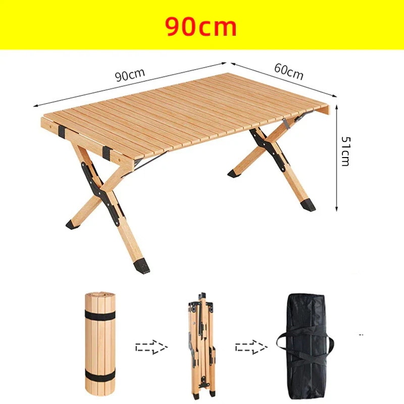 毎日厳選 ウッドロールトップテーブル 60~120cm アウトドアテーブル キャンプテーブル 木製 ウッドテーブル アウトドア テーブル 折りたたみ レジャーテーブル バーベキュー おしゃれ キャンプ