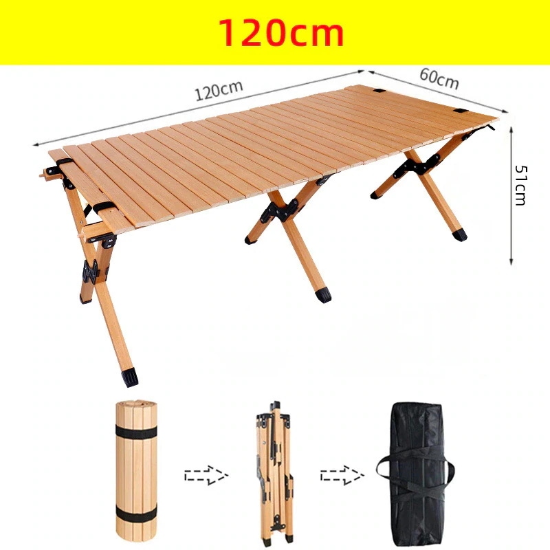 毎日厳選 ウッドロールトップテーブル 60~120cm アウトドアテーブル キャンプテーブル 木製 ウッドテーブル アウトドア テーブル 折りたたみ レジャーテーブル バーベキュー おしゃれ キャンプ