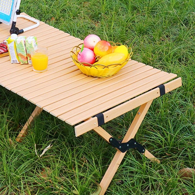 毎日厳選 ウッドロールトップテーブル 60~120cm アウトドアテーブル キャンプテーブル 木製 ウッドテーブル アウトドア テーブル 折りたたみ レジャーテーブル バーベキュー おしゃれ キャンプ