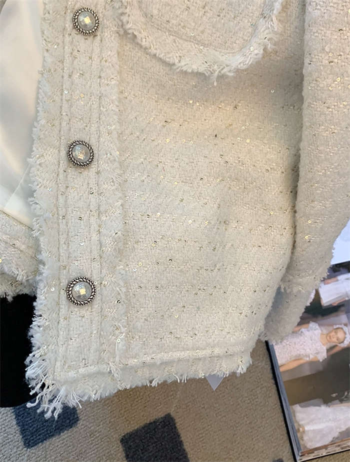 ツイードジャケット ジャケット レディース 春 秋 フォーマル ショート丈 カジュアル ノーカラー アウター ママスーツ ツイード スパンコール 高級 上品 春秋 お宮参り 入学式 入園式 卒業式 卒 ツイードジャケット ジャケット レディース 春 秋 フォーマル ショート丈 カジュアル ノーカラー アウター ママスーツ ツイード スパンコール 高級 上品 春秋 お宮参り 入学式 入園式 卒業式 卒