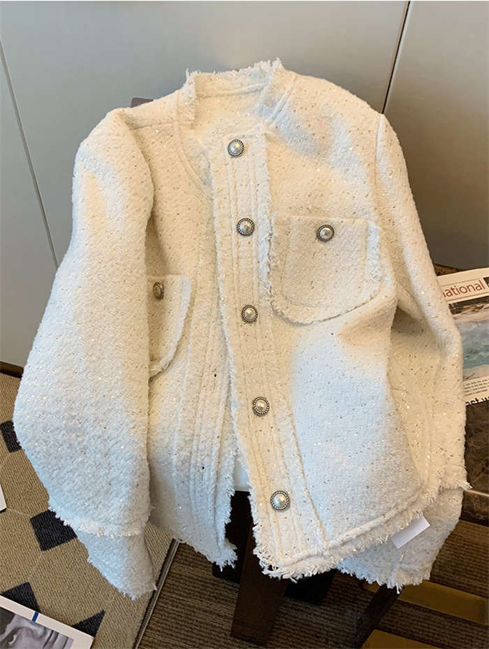 ツイードジャケット ジャケット レディース 春 秋 フォーマル ショート丈 カジュアル ノーカラー アウター ママスーツ ツイード スパンコール 高級 上品 春秋 お宮参り 入学式 入園式 卒業式 卒 ツイードジャケット ジャケット レディース 春 秋 フォーマル ショート丈 カジュアル ノーカラー アウター ママスーツ ツイード スパンコール 高級 上品 春秋 お宮参り 入学式 入園式 卒業式 卒