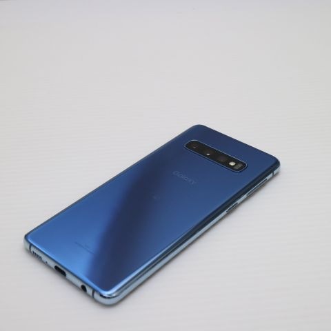 美品 SCV41 Galaxy S10 プリズムブルー 157 【公式通販】