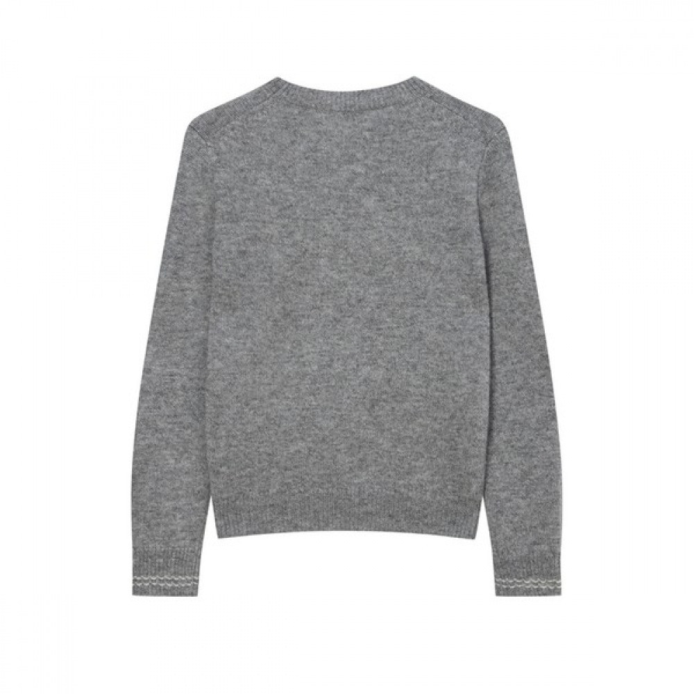 (ヘッジスレディース) 24FW インタルシアプルオーバーグレー HSSW4DL87G2