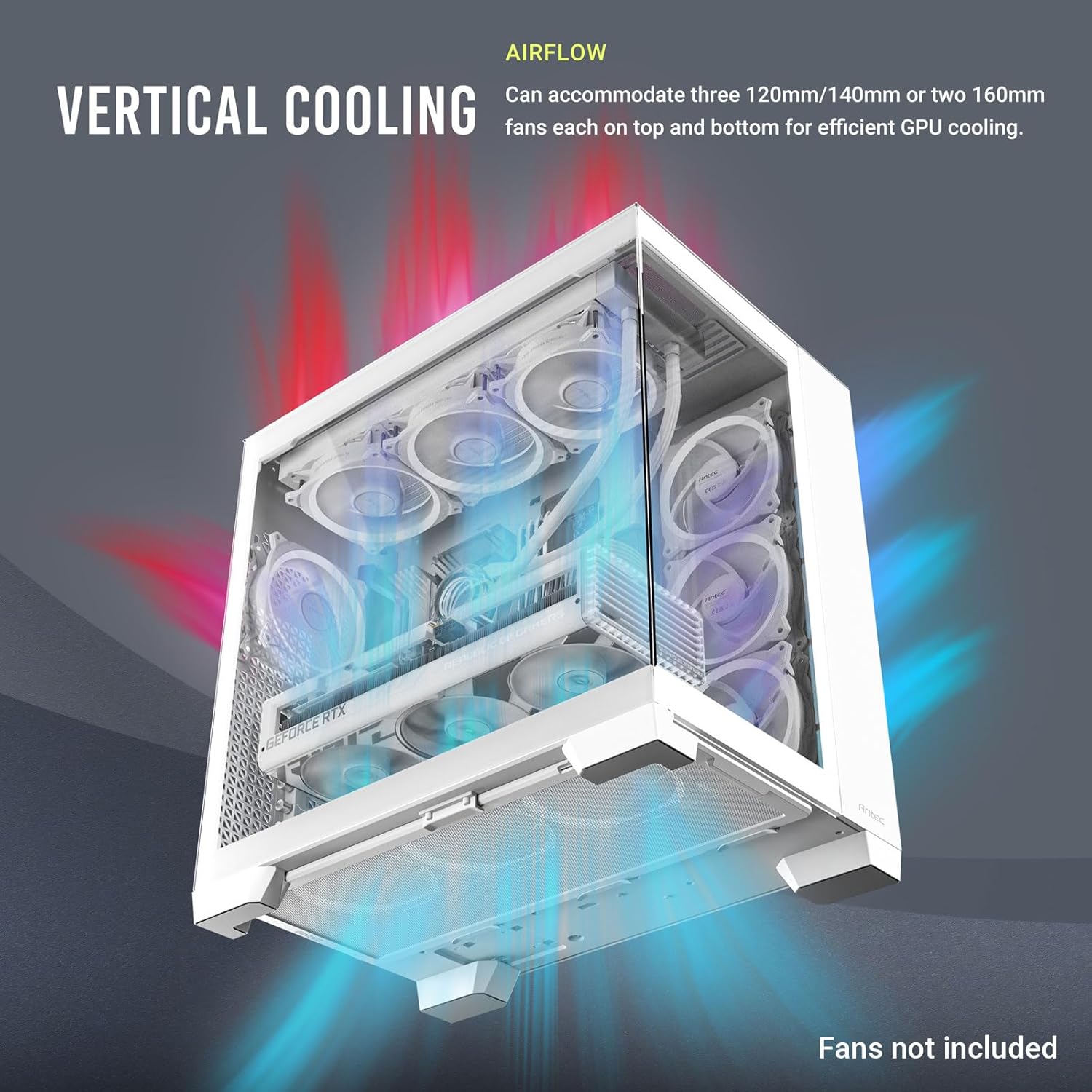 Constellation C8 ホワイト E-ATX フルタワーケースピラーレスフロントおよびリアガラスパネル搭載 Constellation C8 ホワイト E-ATX フルタワーケースピラーレスフロントおよびリアガラスパネル搭載