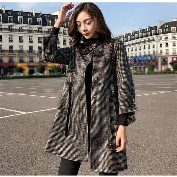 ケープコート 厚手 秋冬 暖い アウター ポンチョ 女性 マントコート チェスター ミディアム丈 冬 おしゃれ ポンチョコート ケープ風 シンプル ロング 大きいサ-80