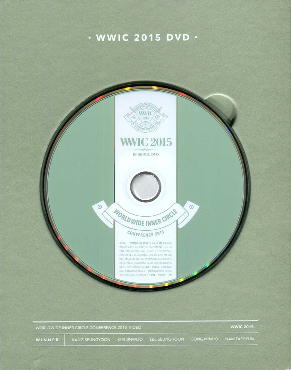 [未開封新品] ウィナー(Winner) - WWIC 2015 in Seoul(DVD+フォトブック限定版)