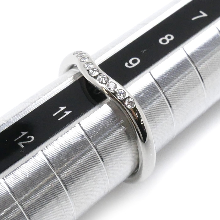 TIFFANY&Co. ティファニー Pt950プラチナ カーブド バンド リング