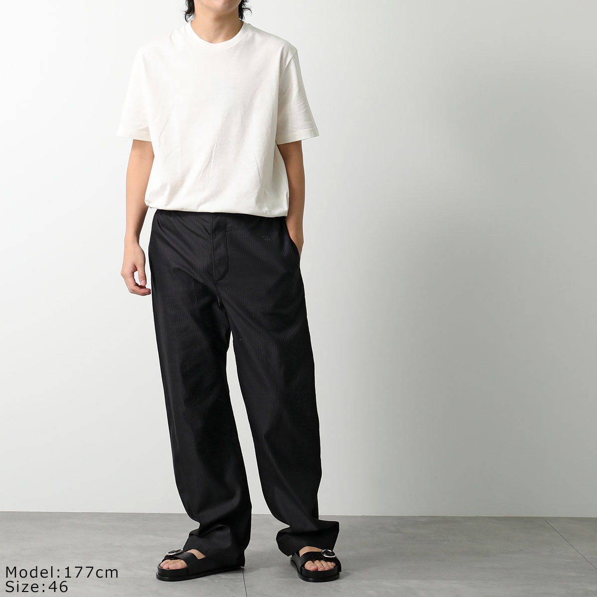 セリーヌ サイズ:36 ウエストロゴワイドスラックスロングパンツ 中古