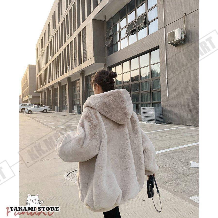 ファーコート レディース コート フェイクファー アウター 秋冬アウター フード付き ダウン コート 40代 ダウンジャケット上着 防寒 冬服 もこもこ ファーコート レディース コート フェイクファー アウター 秋冬アウター フード付き ダウン コート 40代 ダウンジャケット上着 防寒 冬服 もこもこ