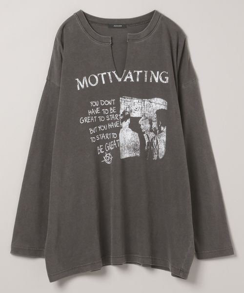 tシャツ Tシャツ カットオフヴィンテージプリントロンTEE/149950 レディース tシャツ Tシャツ カットオフヴィンテージプリントロンTEE/149950 レディース