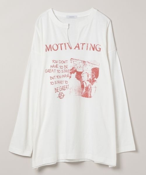 tシャツ Tシャツ カットオフヴィンテージプリントロンTEE/149950 レディース tシャツ Tシャツ カットオフヴィンテージプリントロンTEE/149950 レディース