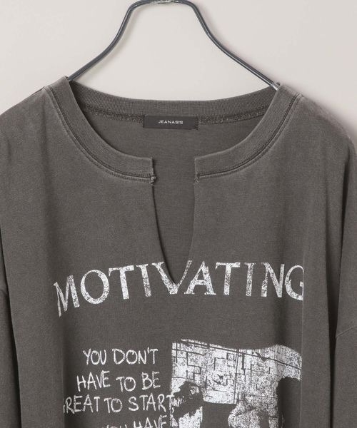 tシャツ Tシャツ カットオフヴィンテージプリントロンTEE/149950 レディース tシャツ Tシャツ カットオフヴィンテージプリントロンTEE/149950 レディース