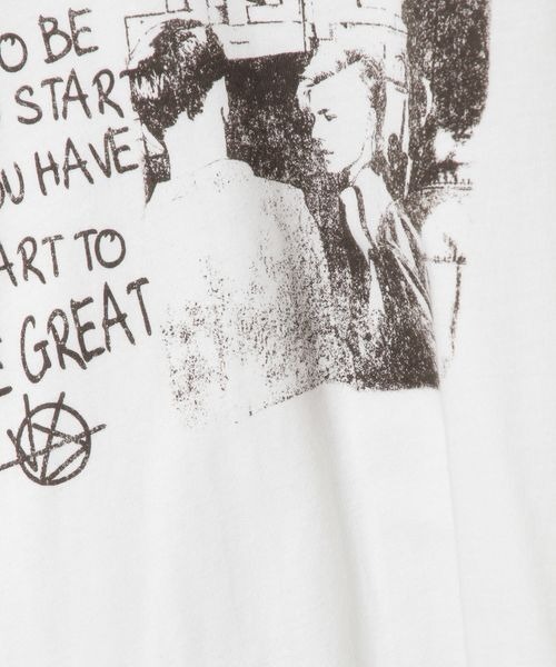 tシャツ Tシャツ カットオフヴィンテージプリントロンTEE/149950 レディース tシャツ Tシャツ カットオフヴィンテージプリントロンTEE/149950 レディース