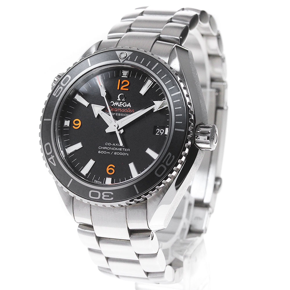 オメガ OMEGA 232.30.42.21.01.003 シーマスター プラネットオーシャン デイト 自動巻き メンズ 良品 箱・保証書付き_850281【中古】