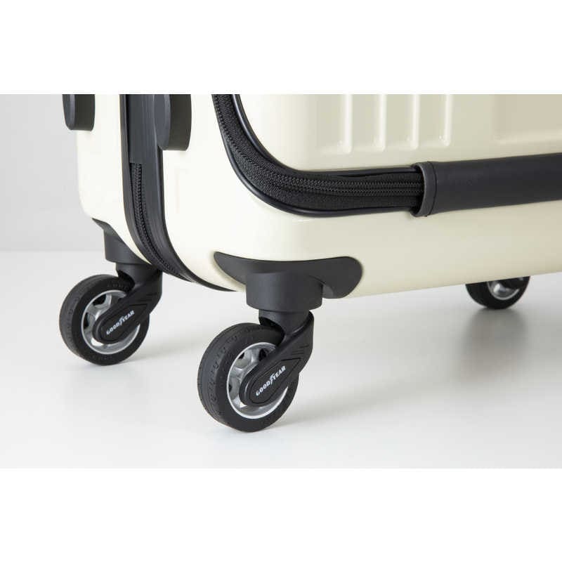 REGENTSQUARE　ストーム グッドイヤーホイール搭載スーツケース ミルキーホワイト 39L　190002MW REGENTSQUARE ストーム グッドイヤーホイール搭載スーツケース