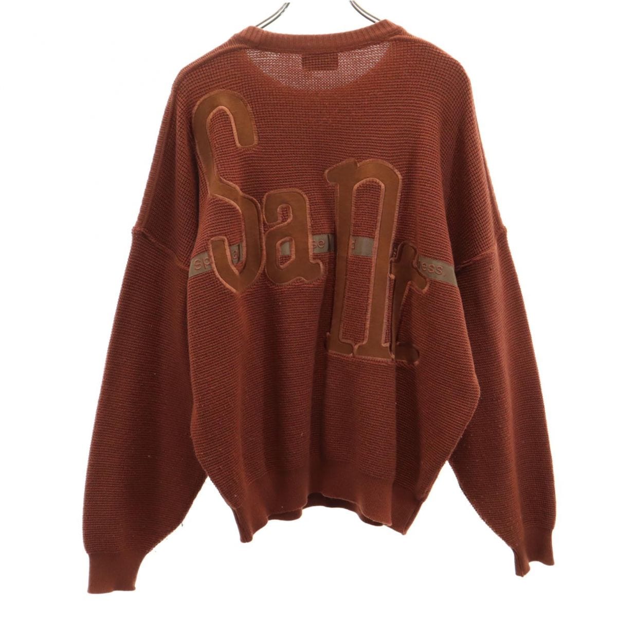 サンタフェ 長袖 ウール セーター 0 4 ブラウン系 santa fe ニット メンズ サンタフェ 長袖 ウール セーター 0 4 ブラウン系 santa fe ニット メンズ