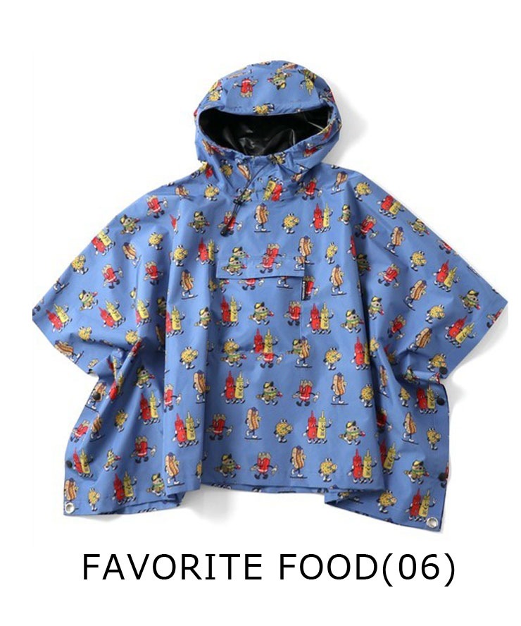 キッズ プルオーバーハッピーペイントポンチョ レインコート 男の子 女の子 100 110 120 130 140 G321787K 【セール品の為返品・交換不可商品】