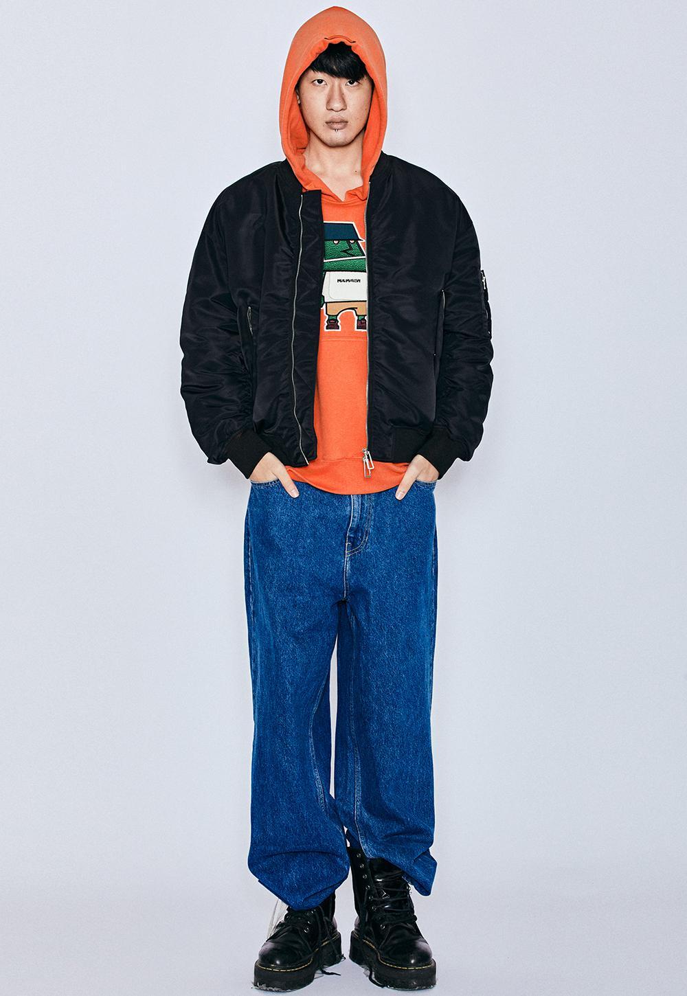 MUDSTONE GOOSE MA-1 JACKET J11 [M23J11] BLACK mdprevattcaulkingandwaterproofing.com